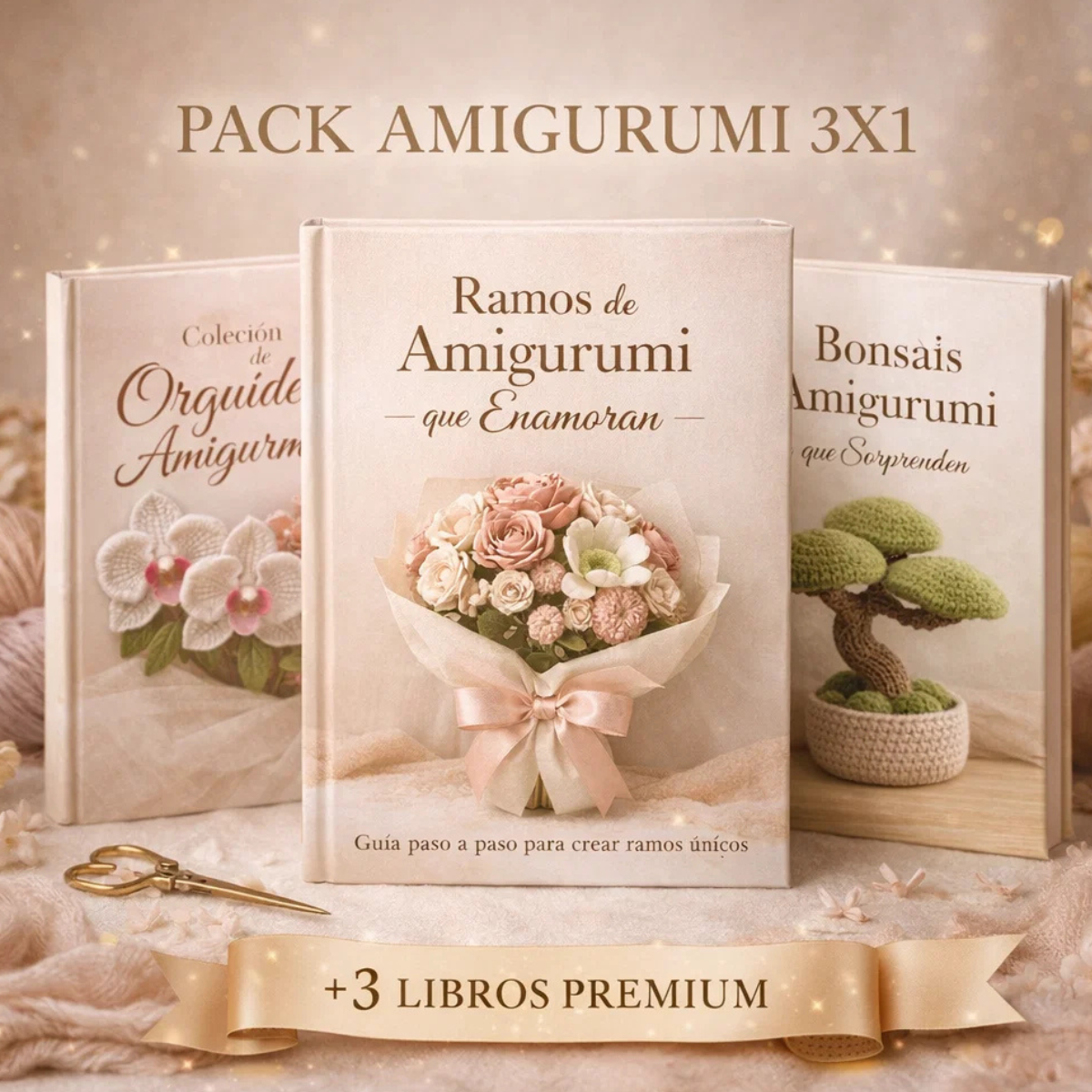 PACK AMIGURUMI 3X1